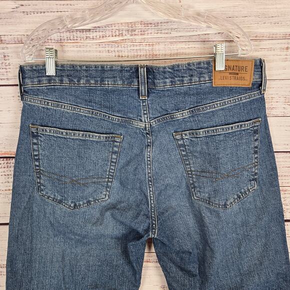Signature Gold by Levi Strauss Mens Jeans 36 Relaxed Fit Western Cowboy Gorpcore - Picture 5 of 10